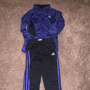 Girl’s Adidas track suit
